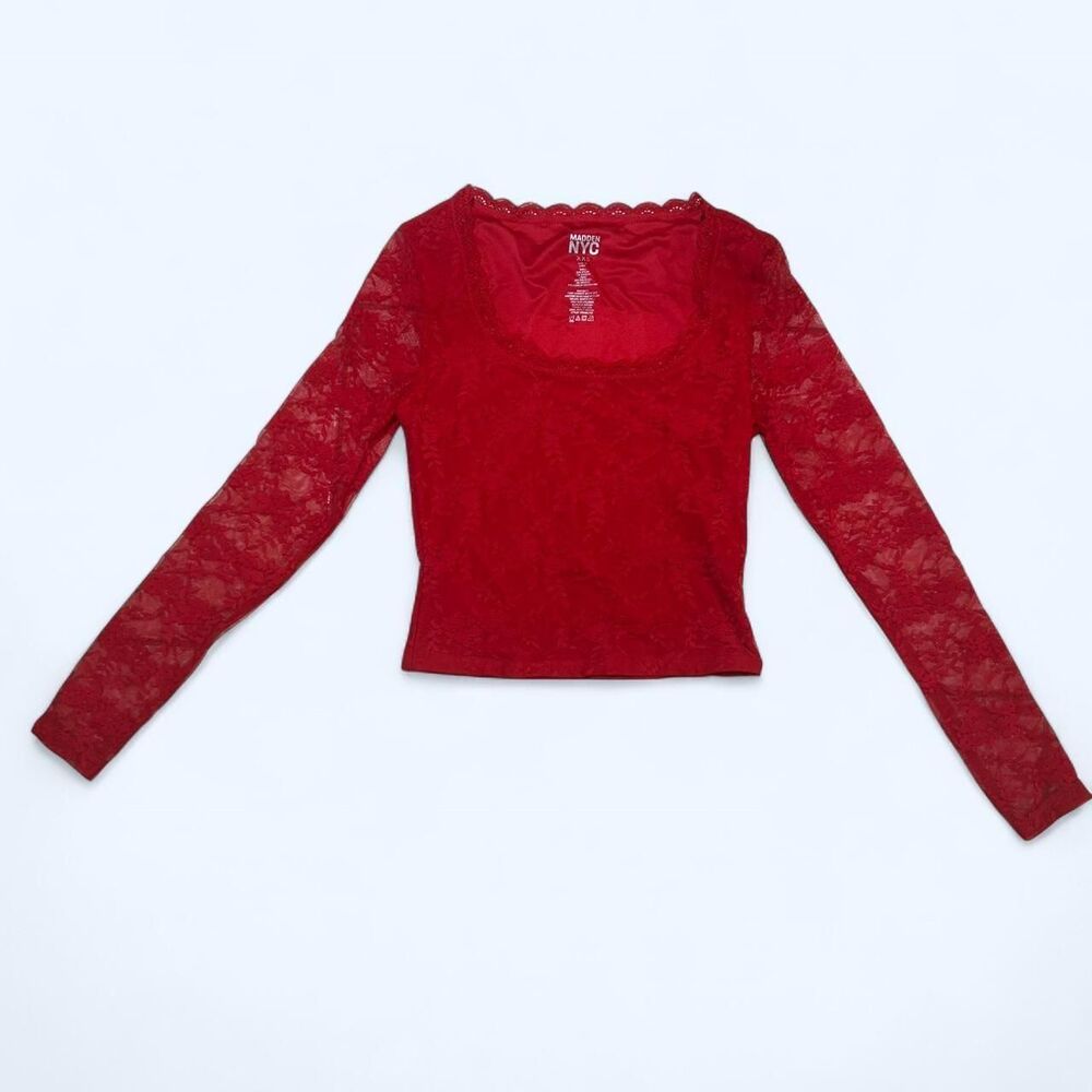 Madden NYC Women's Red Shirt